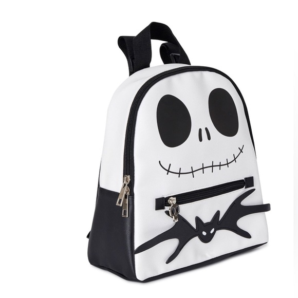 Disney’s‎ Tim Burton Nightmare Before Christmas Jack Skellington Mini Backpack - Picture 1 of 17